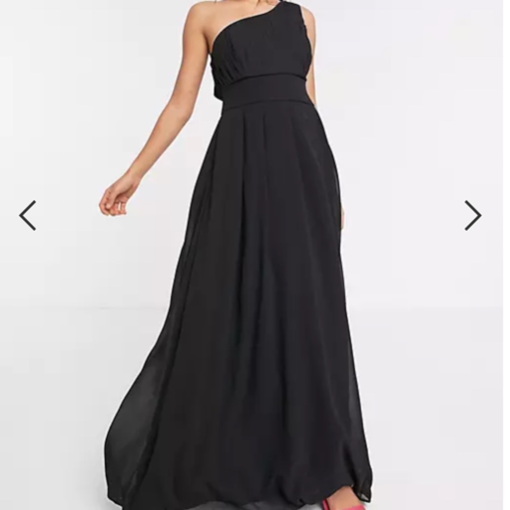 AX Paris One-Shoulder Maxi Dress (NWT)